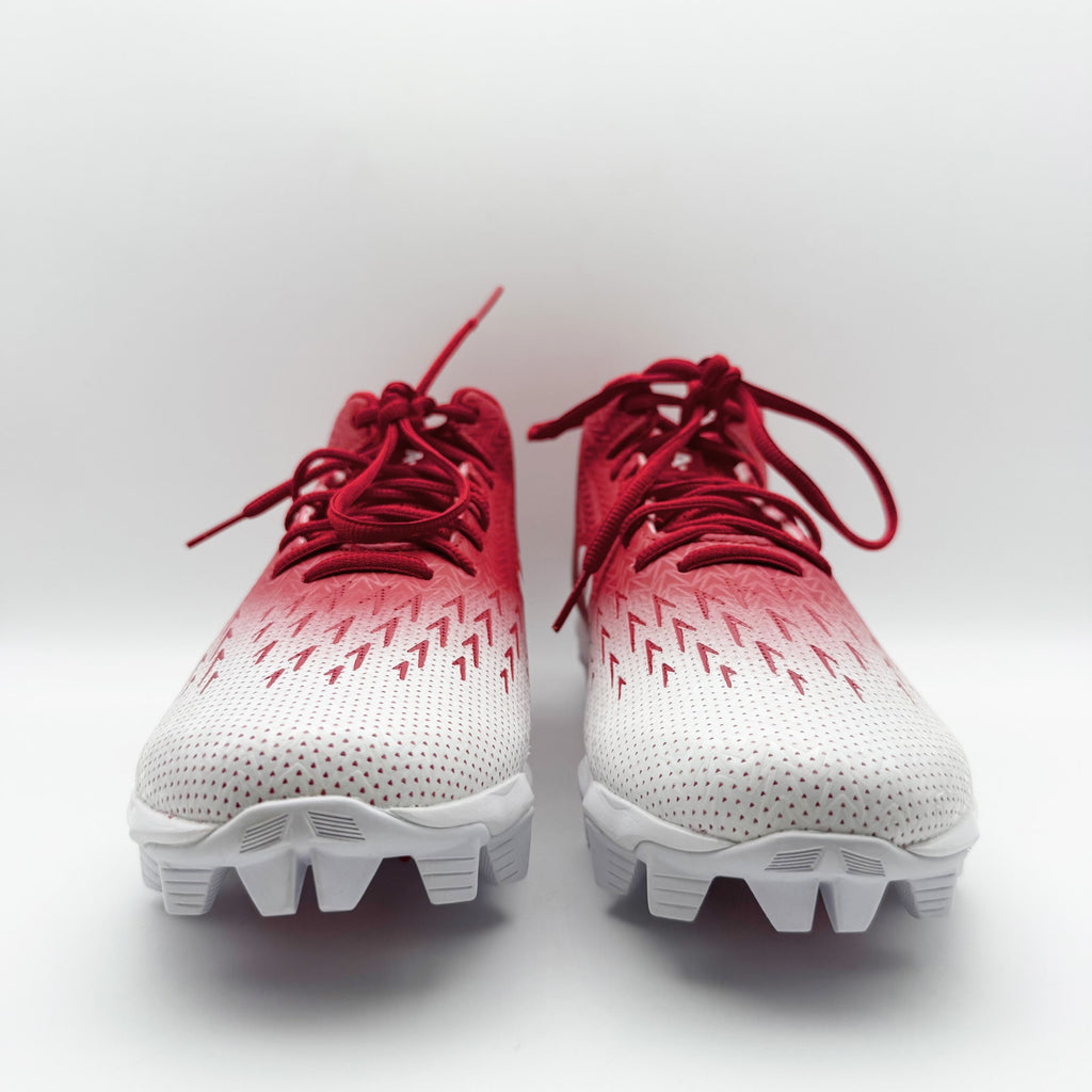 Under Armour Men's Spotlight Franchise RM Cleats Size 9.5 Red White NWOB
