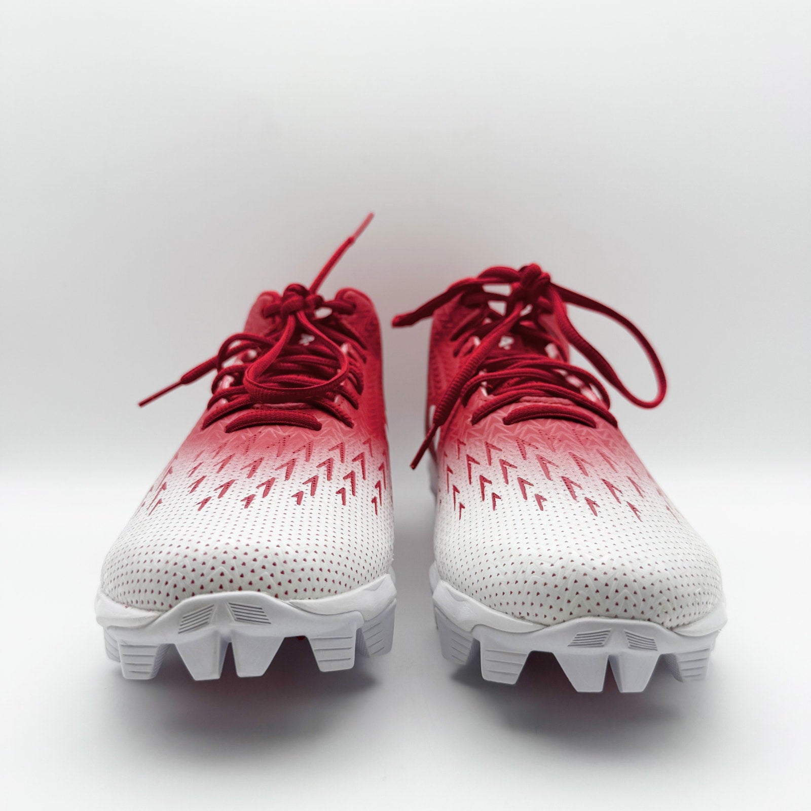 Under Armour Men's Spotlight Franchise RM Cleats Size 9.5 Red White NWOB