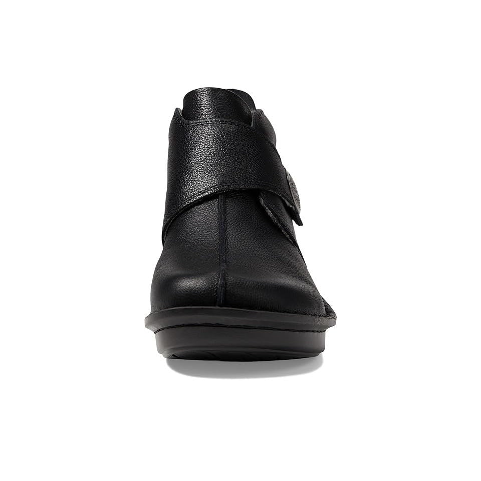 Alegria Womens Caiti Ankle Booties EU 35 US 5-5.5 Black Leather NIB