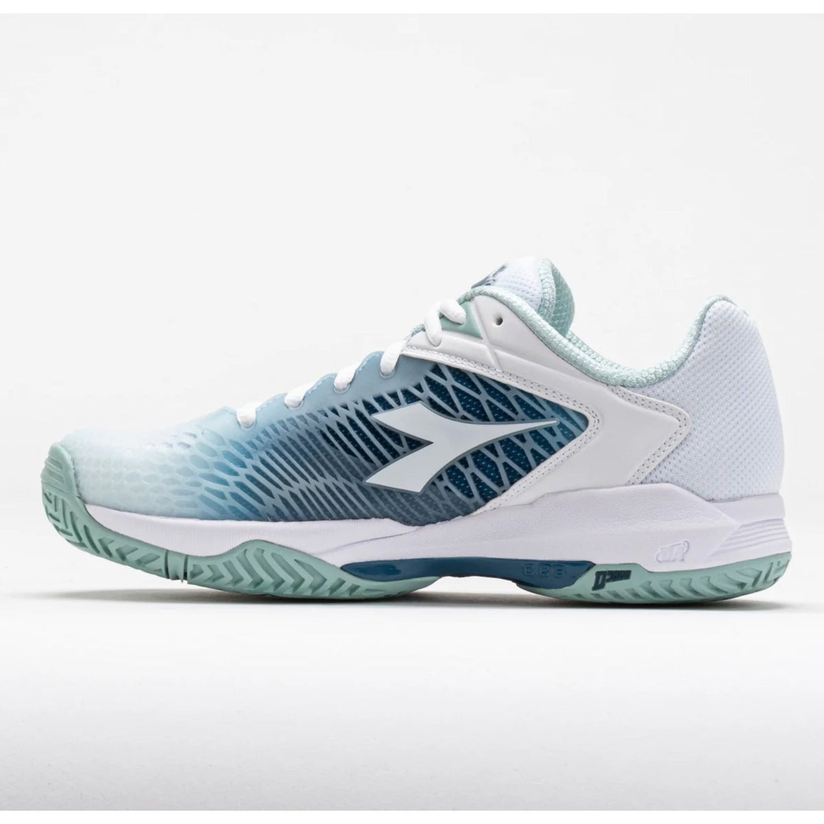 Diadora Womens Speed Competition 7+ AG Tennis Shoes Size 10 EU 41 Blue White NWT