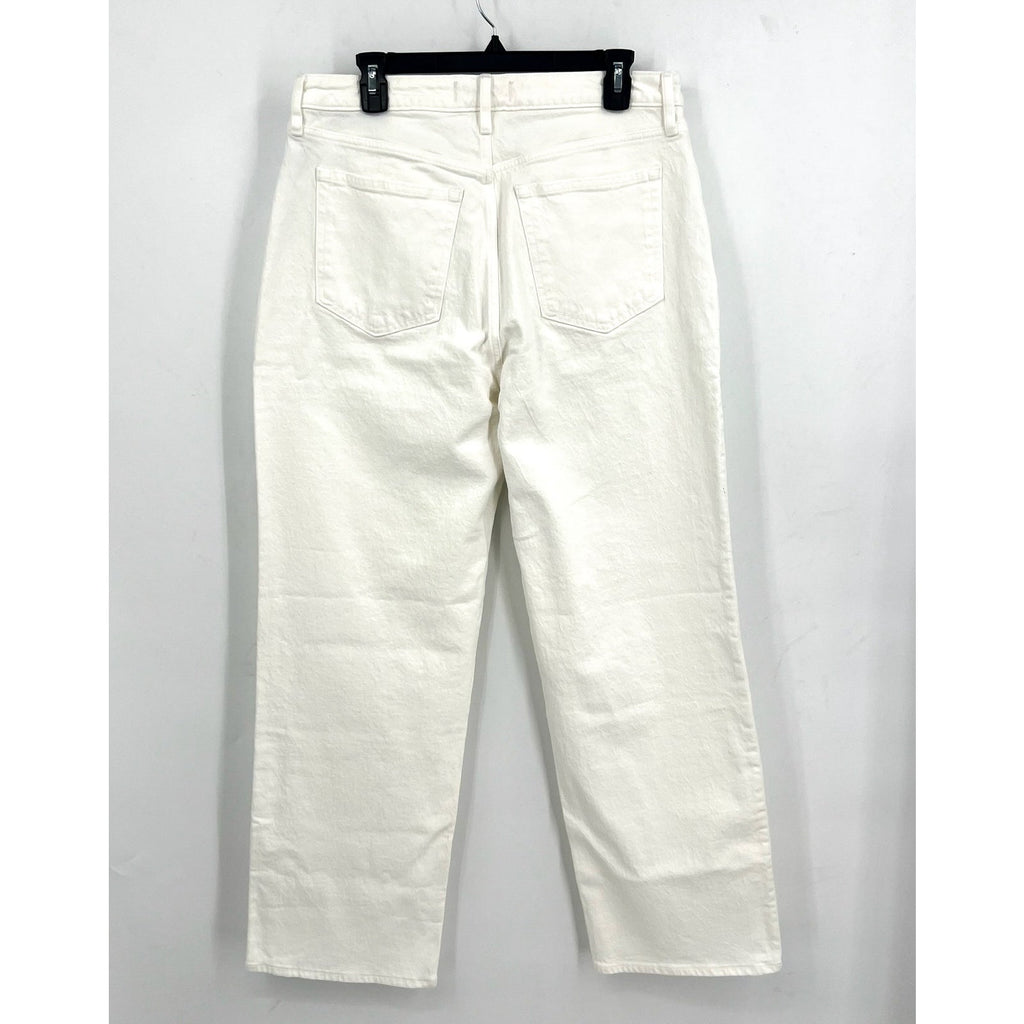 ABERCROMBIE & FITCH Womens 90s Relaxed Jeans Size 32 US 14 White Curve Love NWT