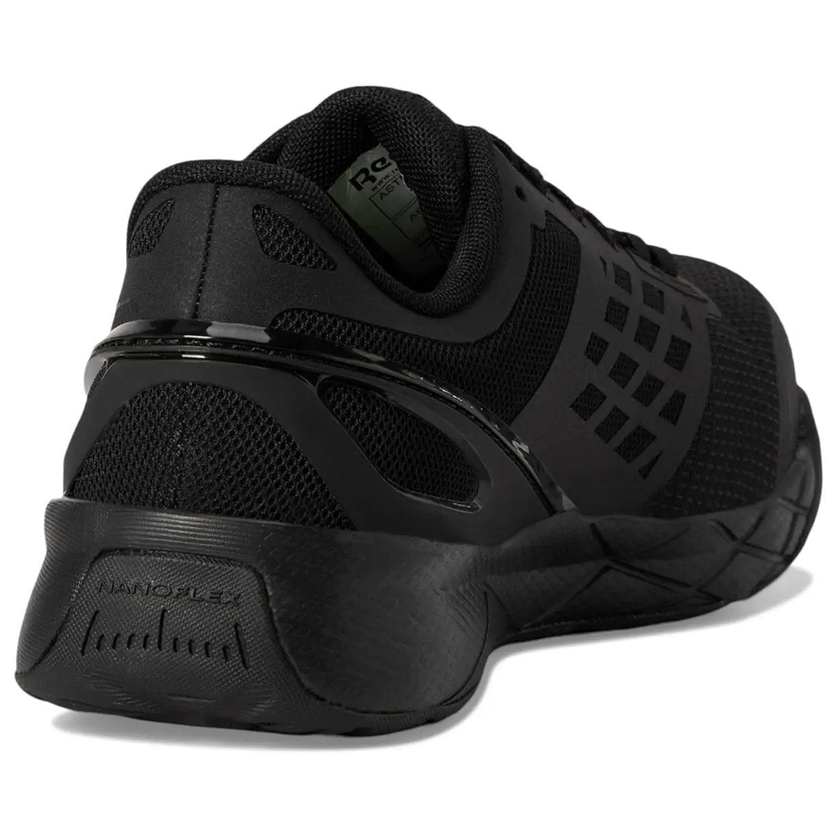 Reebok Womens Nanoflex TR EH Comp Toe Work Sneakers US 6.5 Wide Black NIB