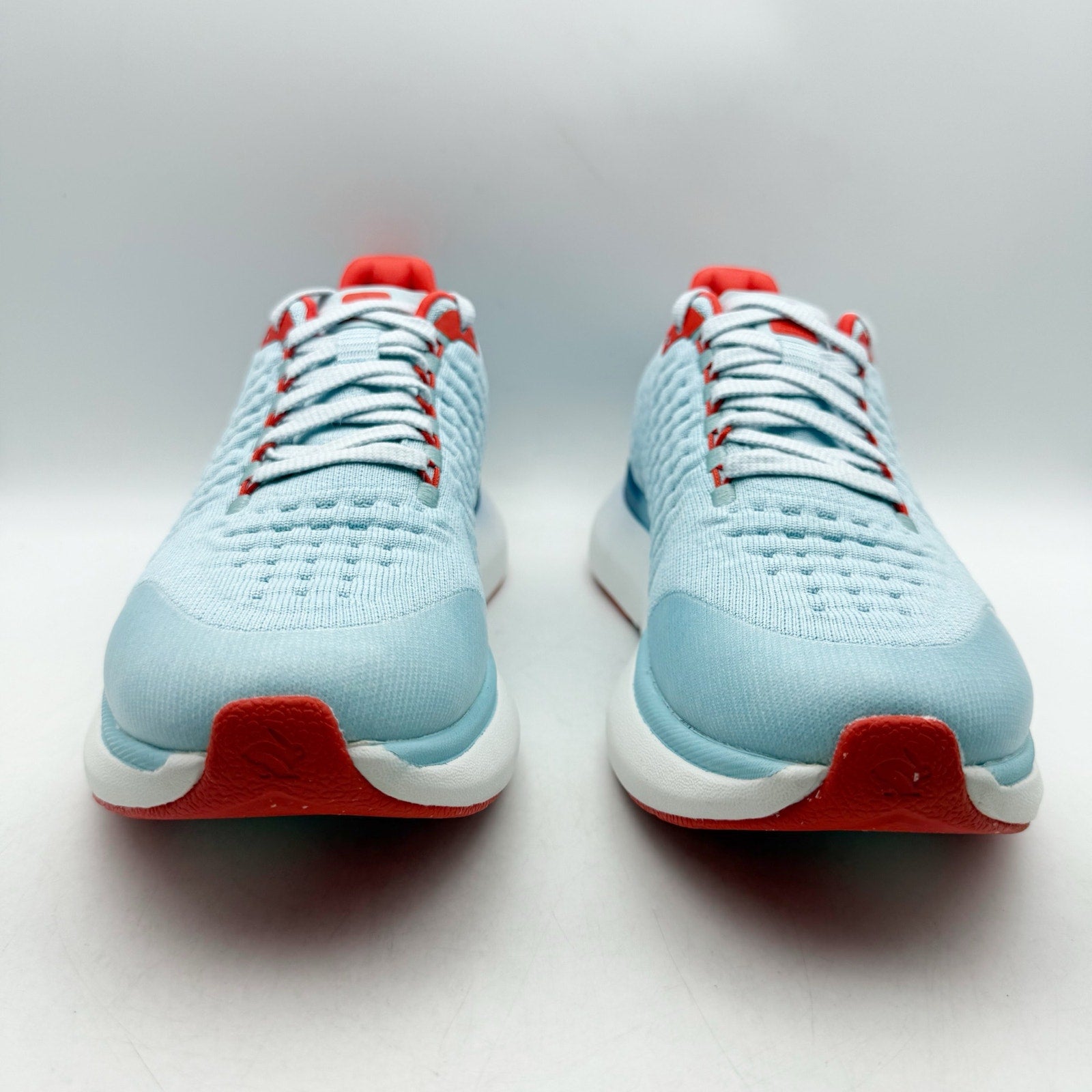 Rabbit Mens Dream Chaser Running Shoes Size 9.5 Crystal Blue White Athletic NIB