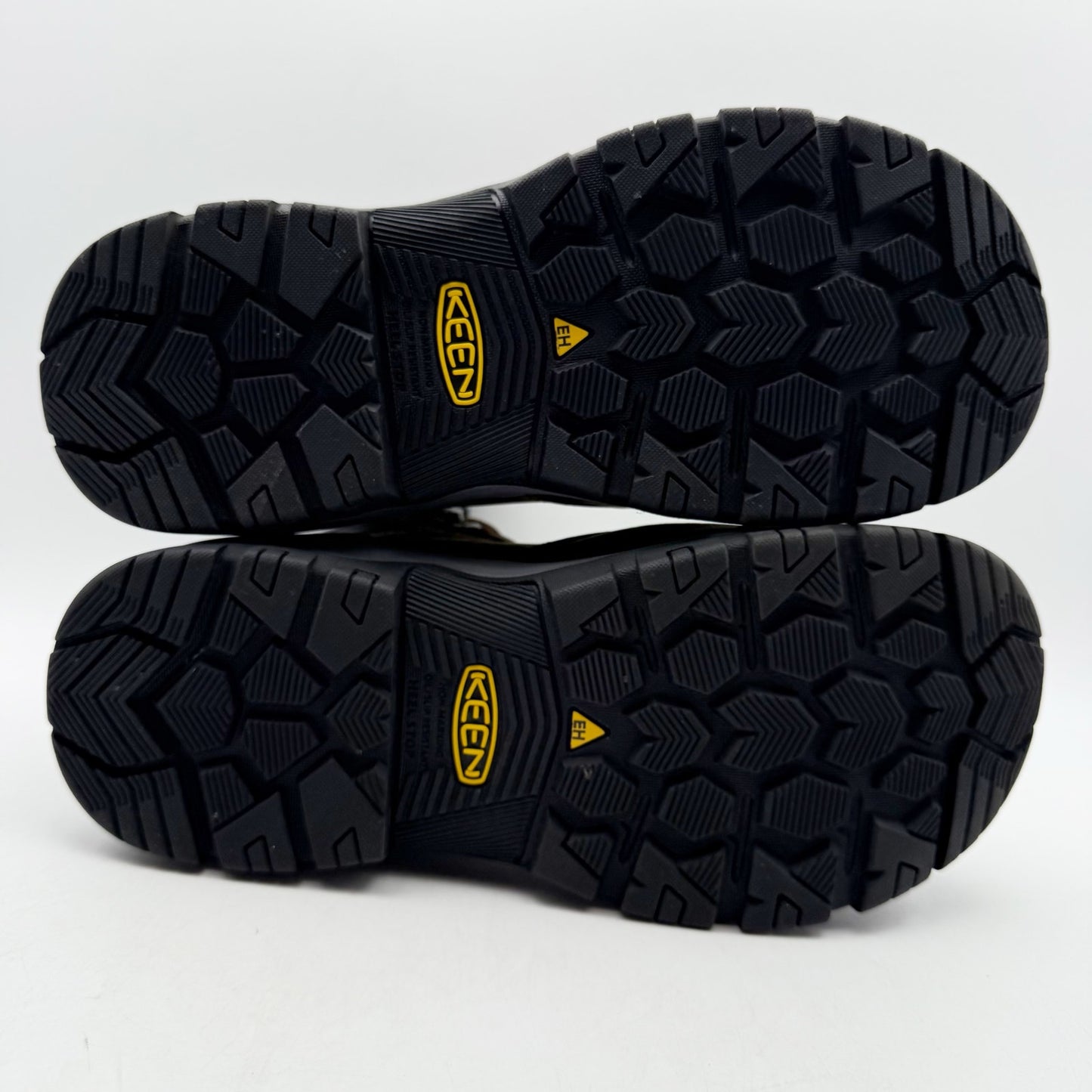 KEEN Womens Evanston 6" Work Boots US 8.5 Wide Brown Carbon Fiber Toe WP NIB