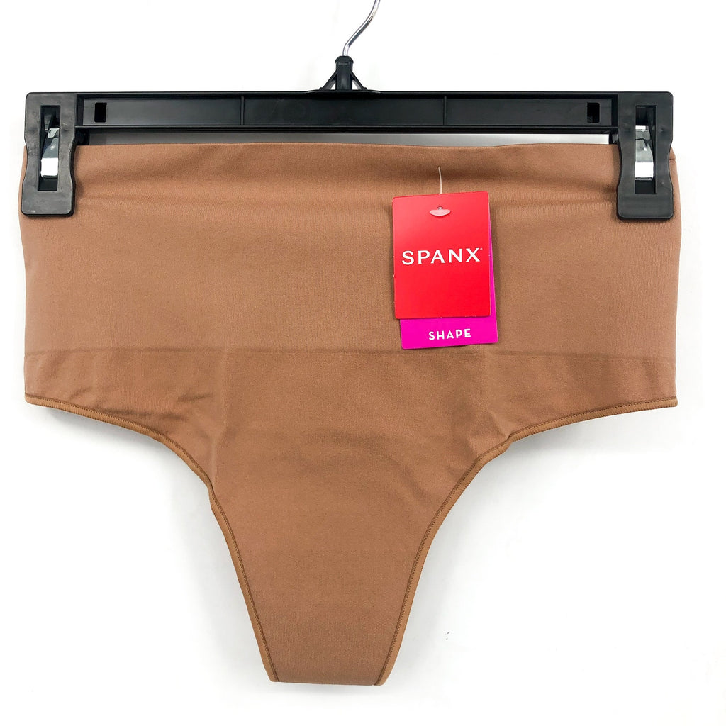 SPANX SPANXshape Everyday Shaping Thong XL Naked 03 Core Control NWT