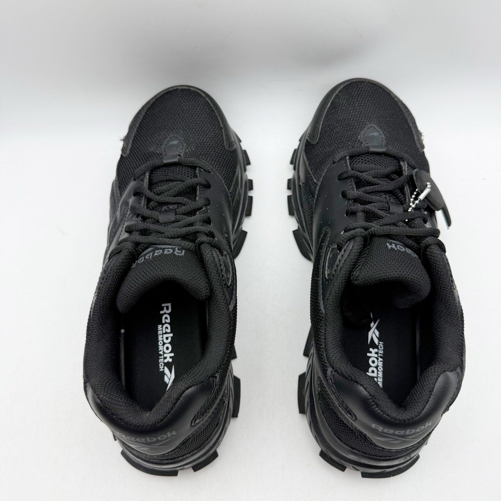 Reebok Work Mens Hyperium Work Shoes US 7 M Black EH Comp Toe NIB