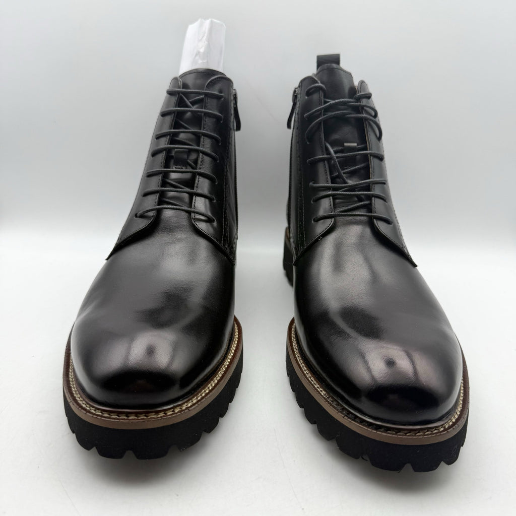 Vintage Foundry Co. Mens Blade Ankle Boots US 11 EU 44 Black Leather NIB