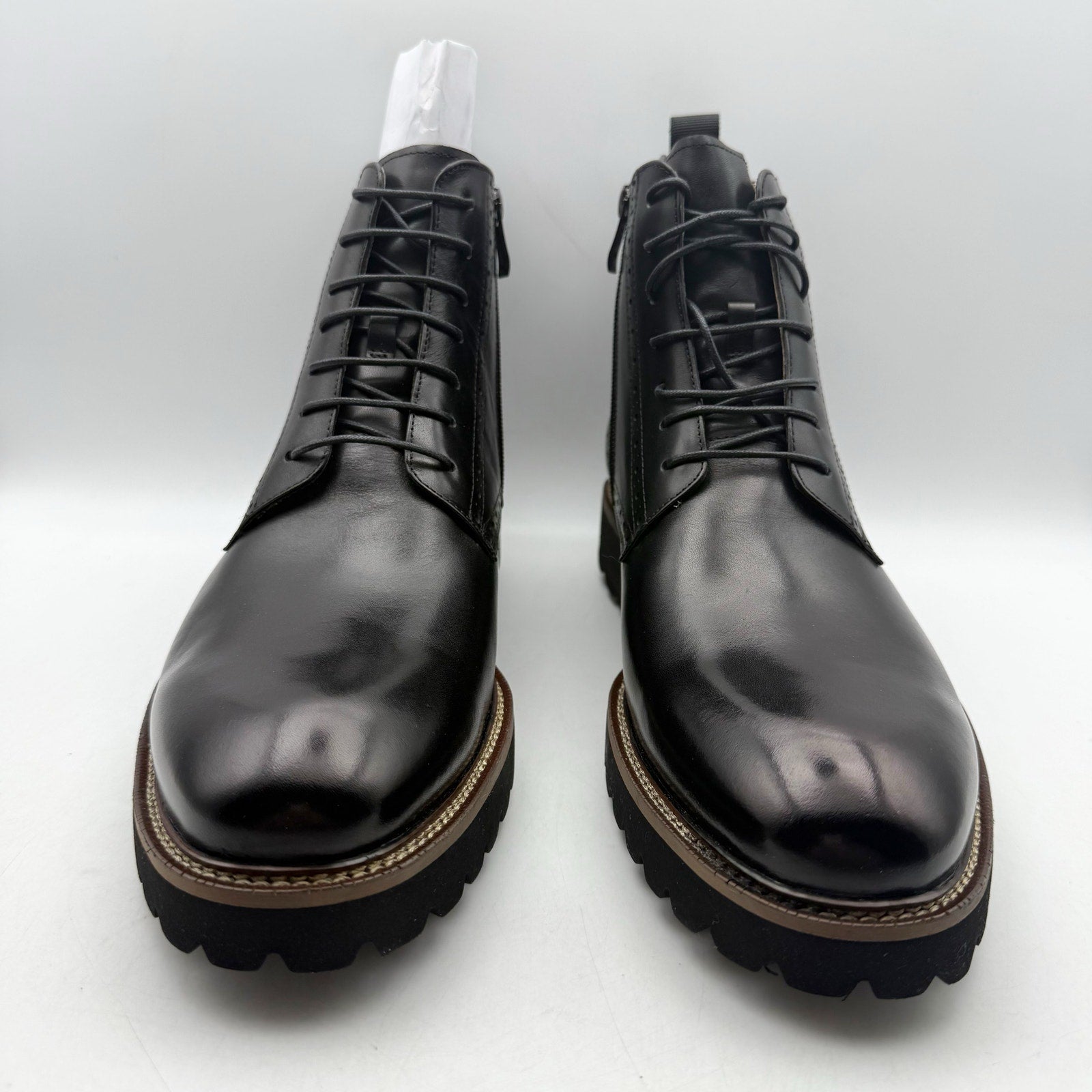 Vintage Foundry Co. Mens Blade Ankle Boots US 11 EU 44 Black Leather NIB