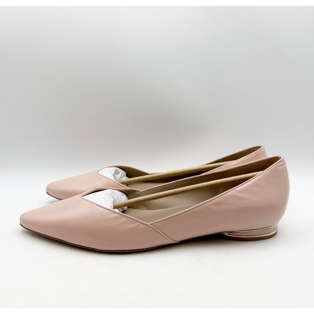 Naturalizer Womens Havana Flats Size 9.5 M EU 40.5 Pink Leather NIB