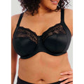 ELOMI Women's Morgan Underwired Banded Bra 38L Black Full Cup 4111 NWT