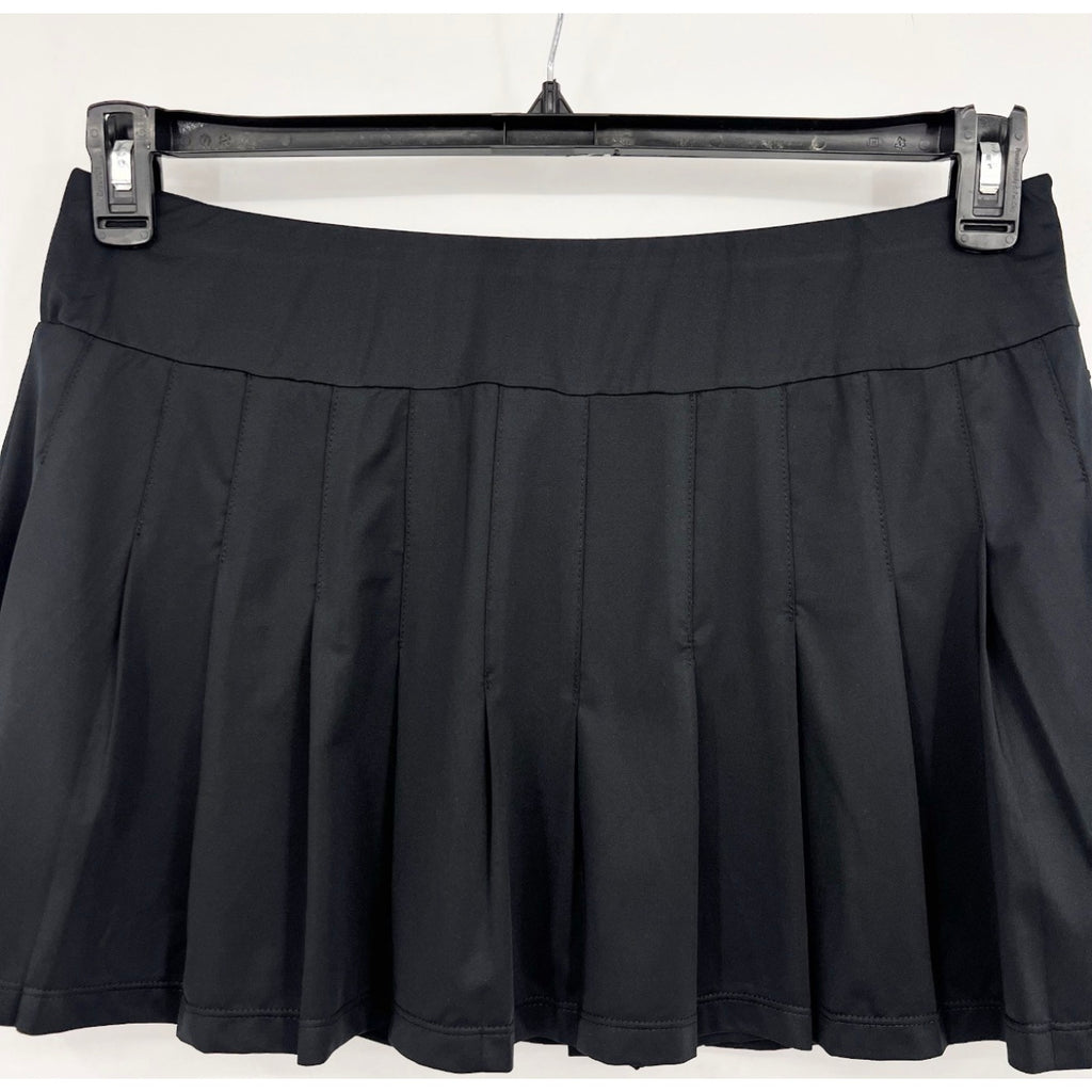 TAIL Women's Jillian 13.5" Tennis Skort XL Onyx Black Pleated UPF NWT