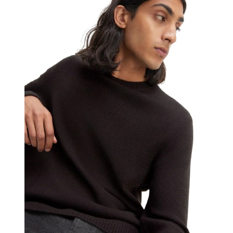 EVERLANE Men's Premium Merino Wool Sweater Small Black Crew Neck NWT