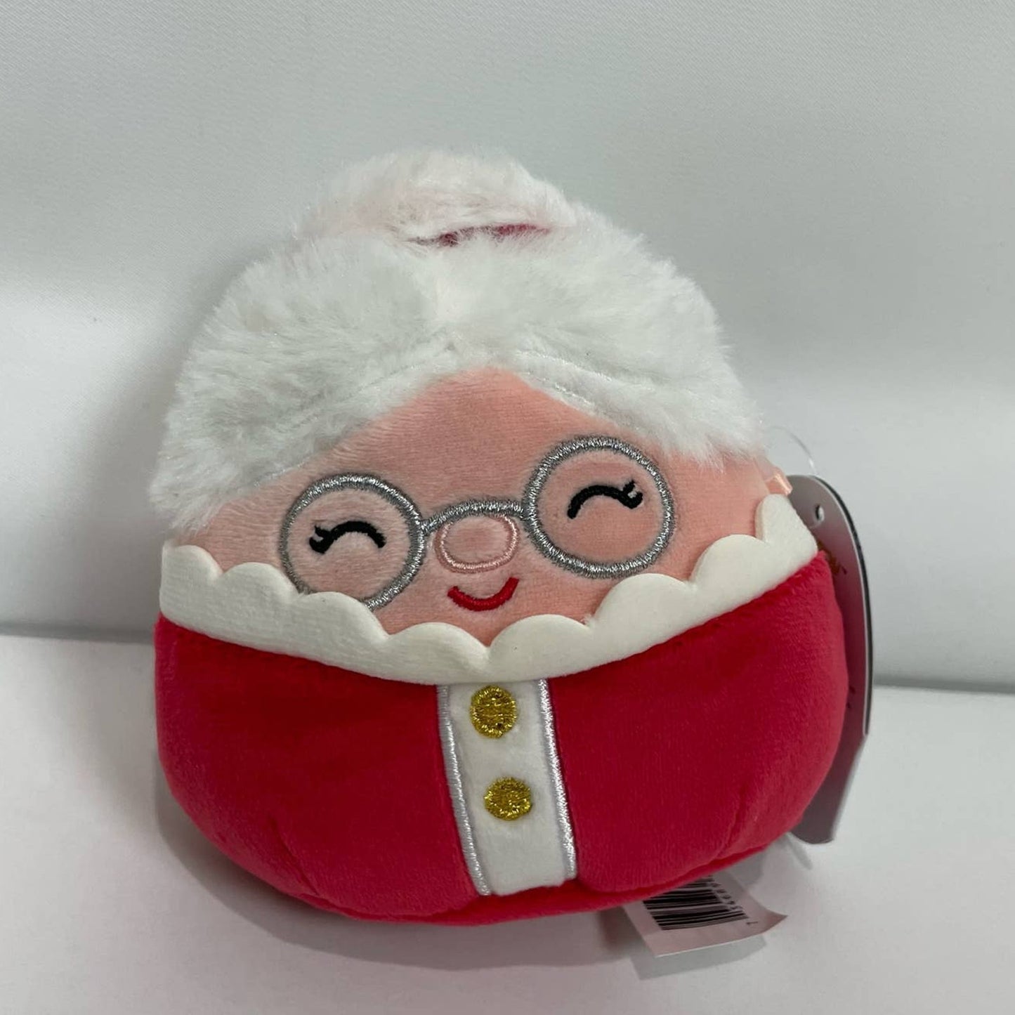 Squishmallows Nicolette 4" Mrs Claus Stuffed Animal Plush KellyToy NWT