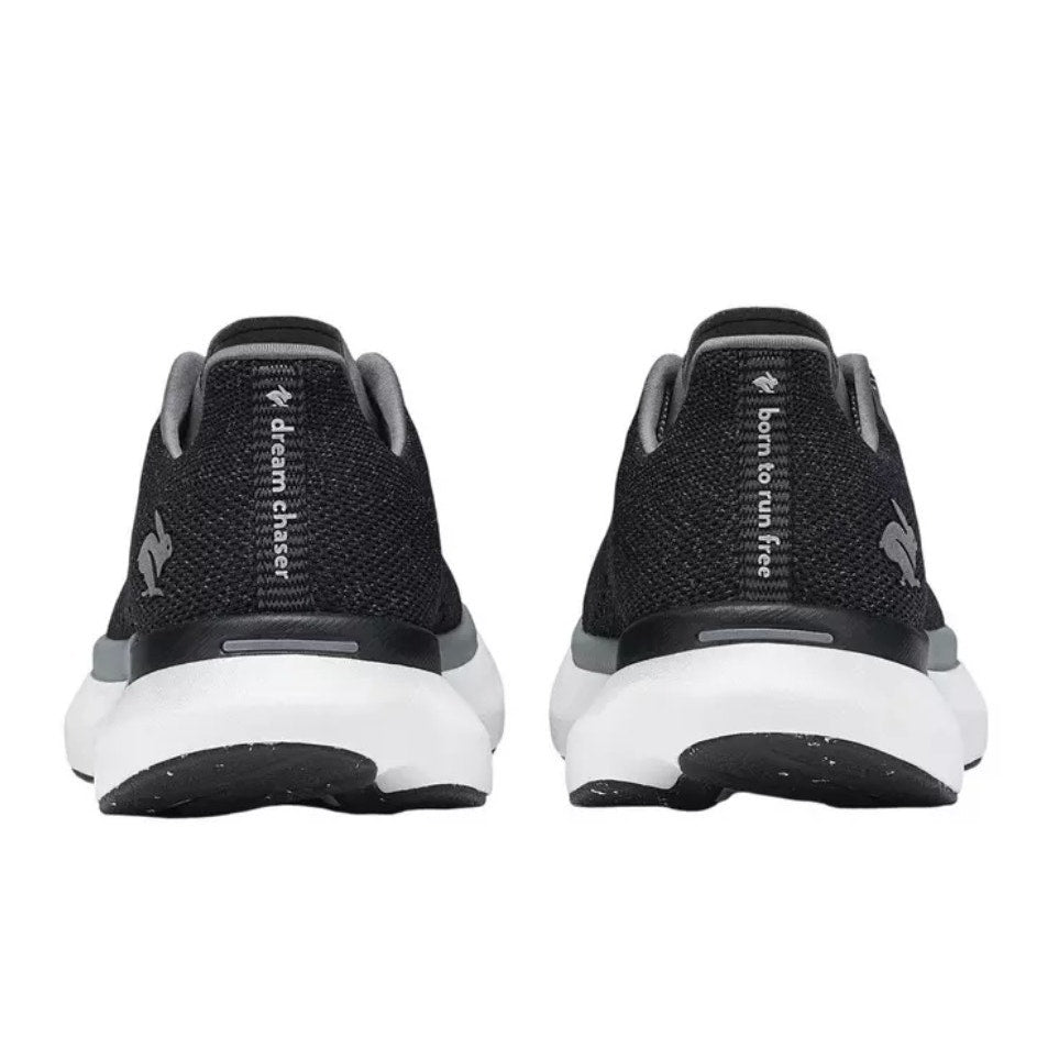 Rabbit Womens Dream Chaser Running Shoes US 9 EU 40 Black Athletic NIB