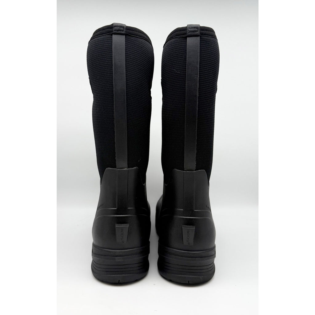 Bogs Mens Bozeman Tall Boots US 12 EU 45 Black Waterproof Pull On NIB