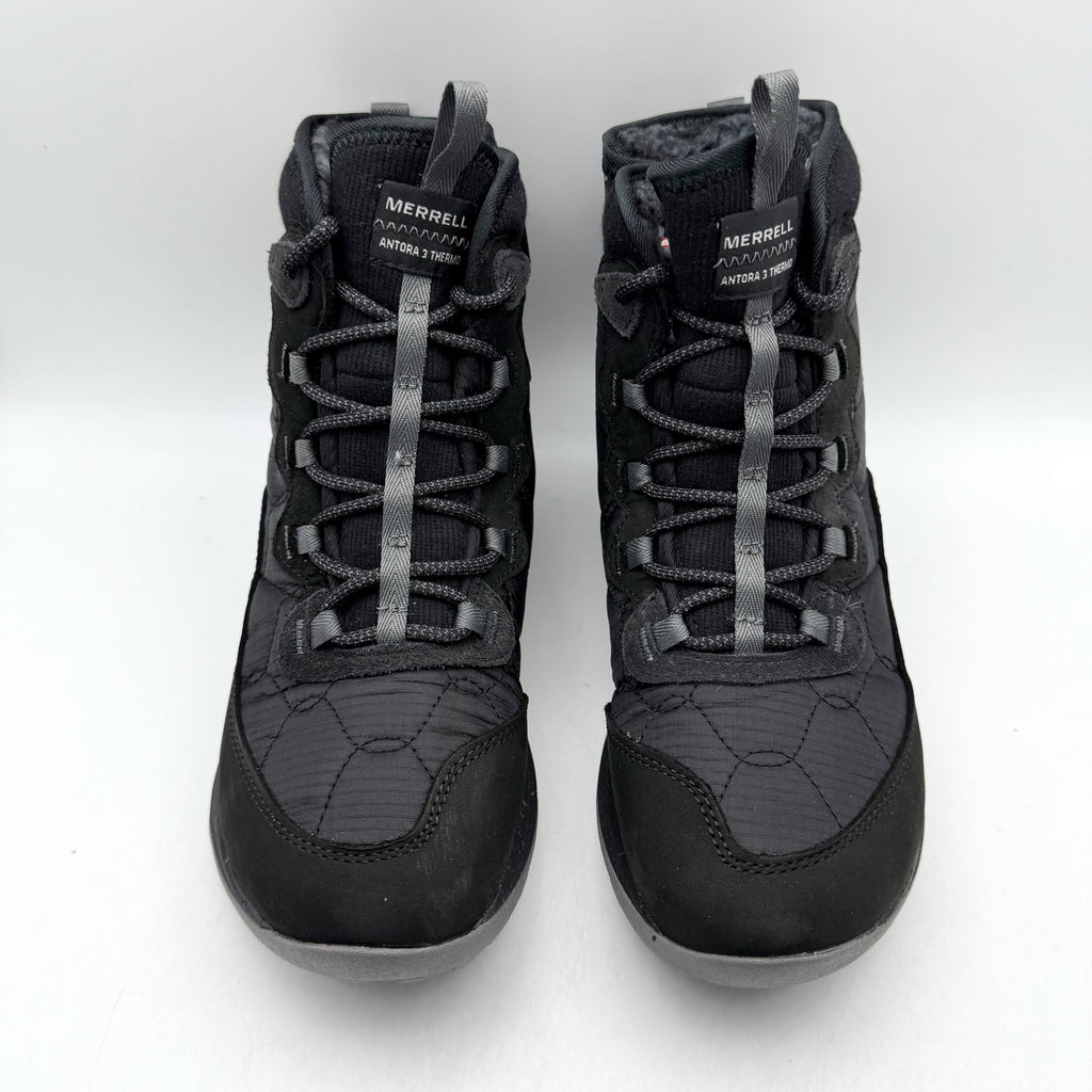 Merrell Womens Antora 3 Thermo Mid Boots US 8 M Black Waterproof Winter NIB