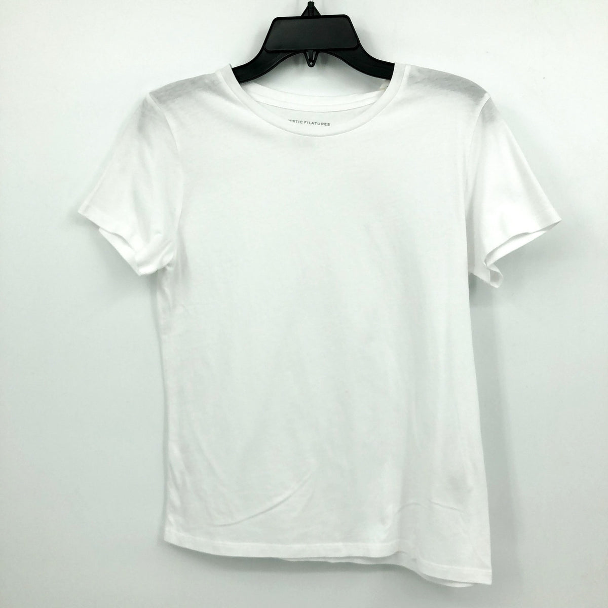 MAJESTIC FILATURES Womens Crewneck T Shirt Size 1 XS White Short Sleeve NWT