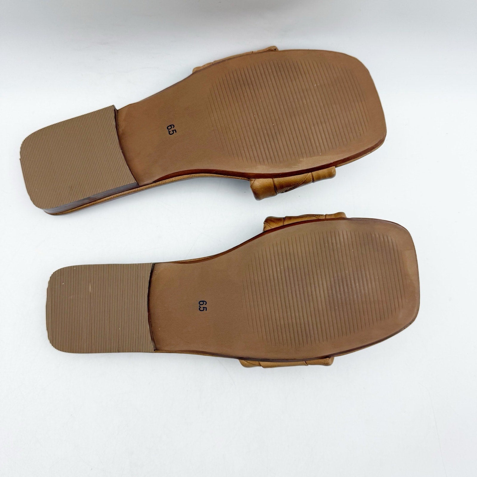 Seychelles Womens Portland Slide Sandals US 6.5 M Light Brown Leather NWOB