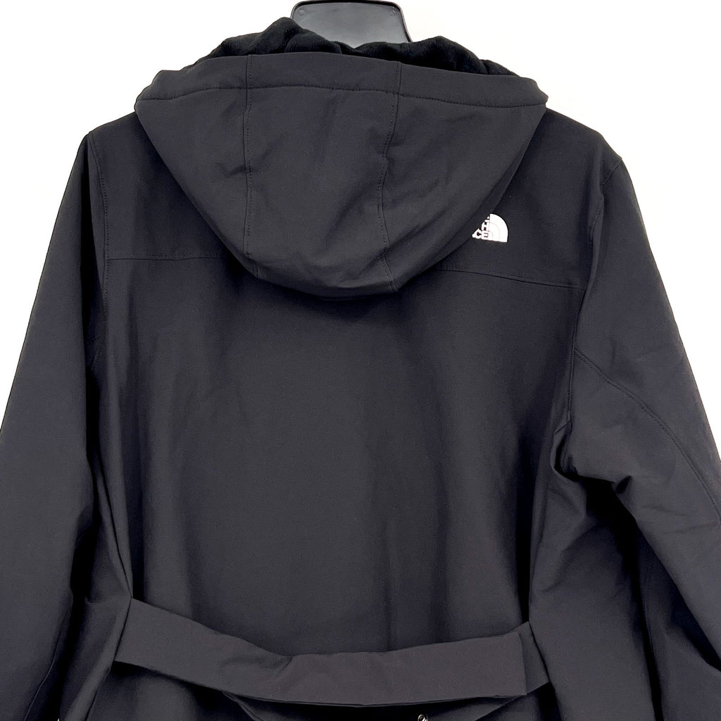 THE NORTH FACE Womens Shelbe Raschel Jacket Large TNF Black Insulated Hooded NWT