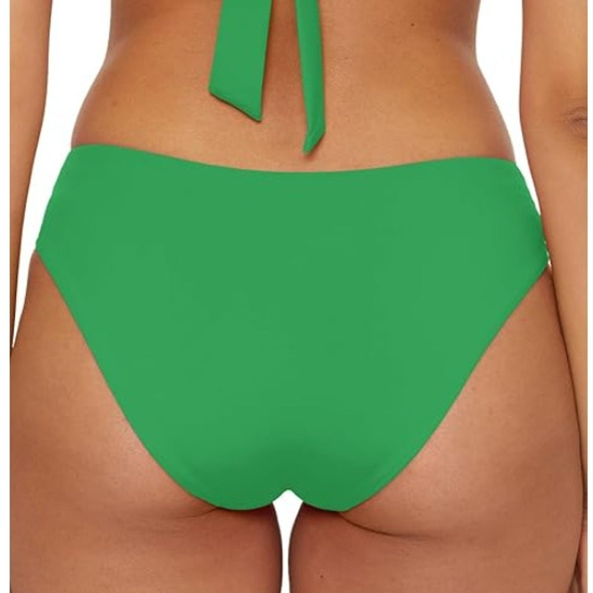 BECCA Women's Ring Hipster Bikini Bottom Large Evergreen Marble Canyon NWT