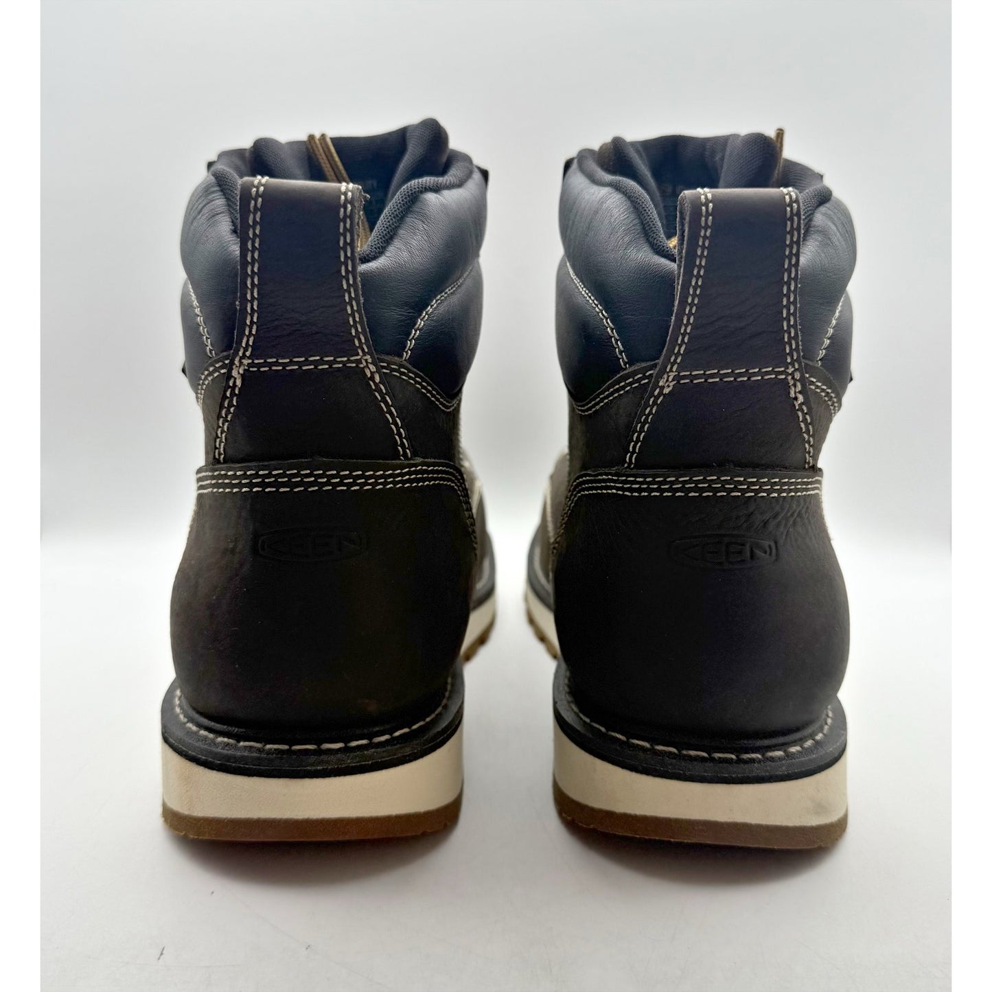 Keen Mens Cincinnati 6" Work Boot US 15 Wide EU 48 Brown Composite Toe WP NIB