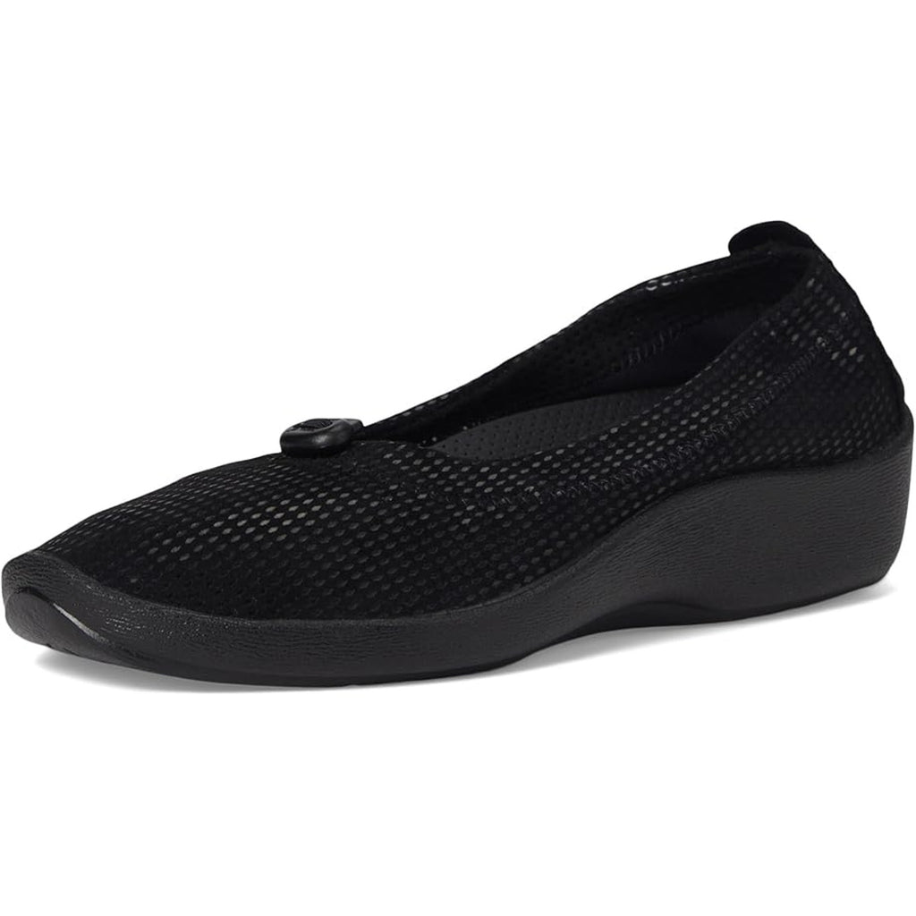 Arcopedico Womens L14 Slip On Flats EU 36 US 5.5-6 Black Water Resistant NWOB