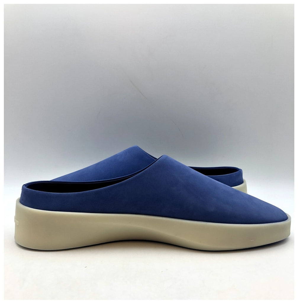 Wolf & Shepherd Cruise Mule Slip On Shoes MENS 7.5 WOMENS 9 Blue Leather NIB