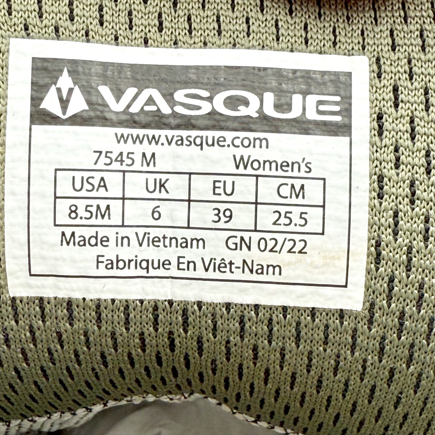Vasque Womens Torre AT GTX Boots US 8.5 M EU 39 Brown Leather Waterproof NIB