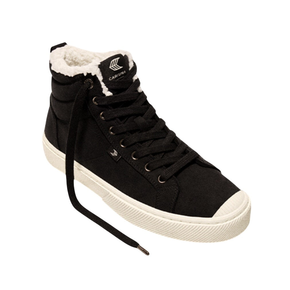 Cariuma Women's OCA Therma High Top Sneakers Size 5.5 Black Water Repellant NIB