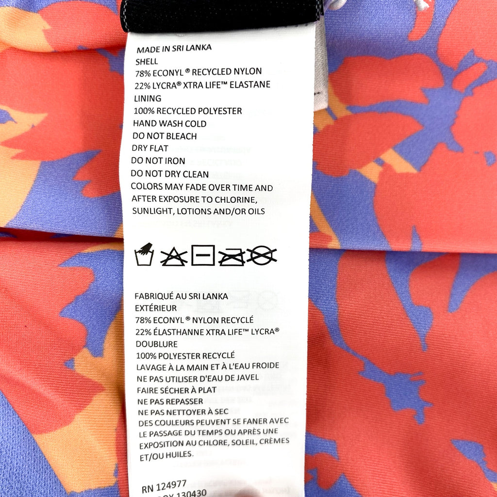 PRANA Women's Marta Bikini Bottom XS Pink Morning Glory Bloom Hipster NWT