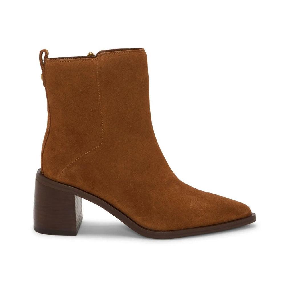 Vince Camuto Womens Lorelai Ankle Boots Size 7 EU 37.5 Brown Burnt Sugar NIB