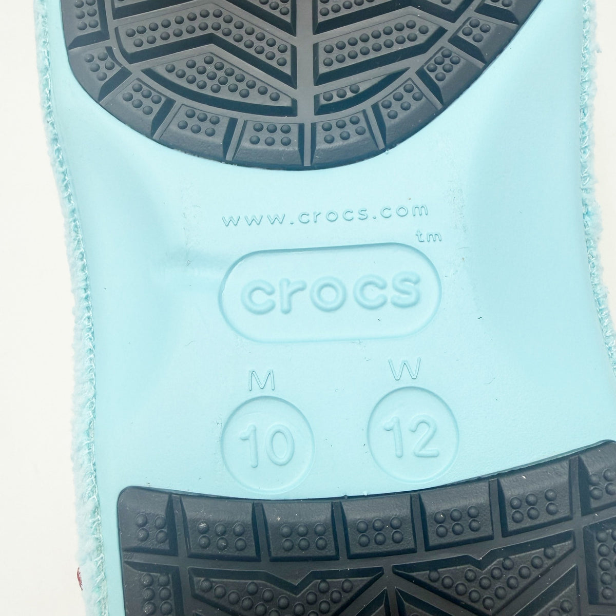 Crocs Classic Zen Garden RO Clogs Womens 12 Mens 10 Blue Multicolor Terry SR NWT