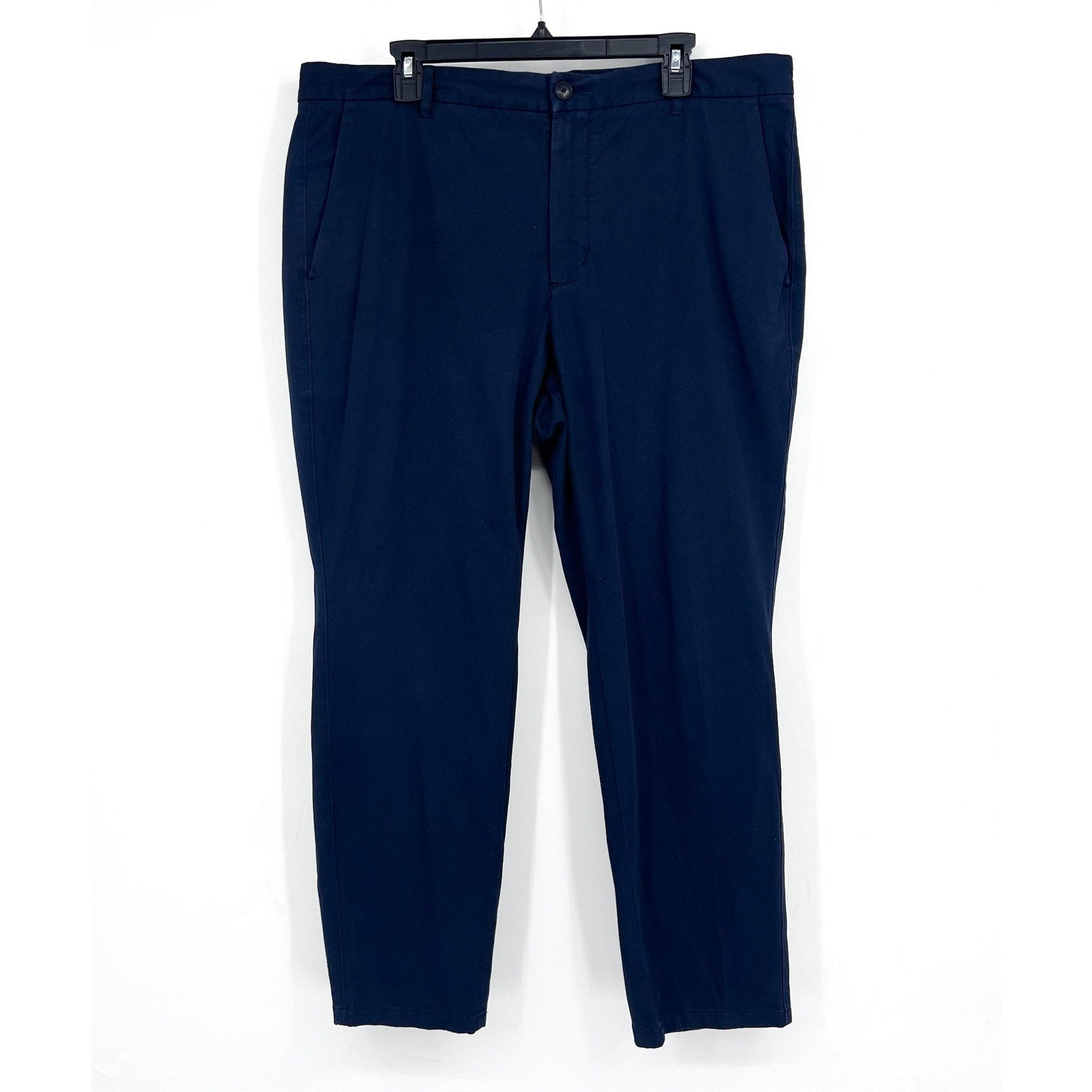 EVERLANE Men's Uniform Performance Chino 38x28 Navy Blue Slim Fit Pants NWT