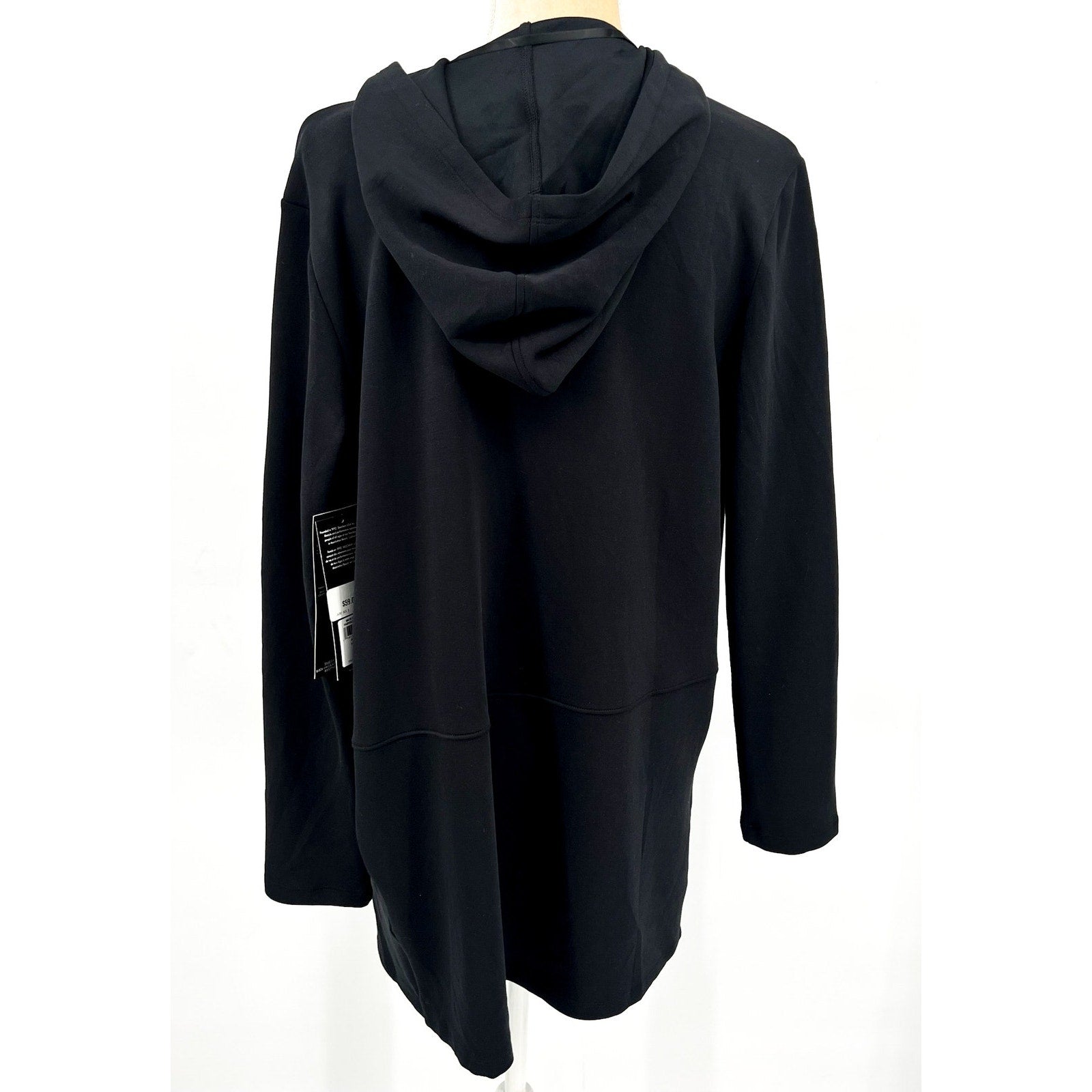 SKECHERS Women's Skechluxe Elevate Restful Hoodigan Jacket Small Black NWT