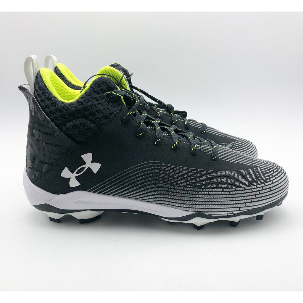 Under Armour Men's Highlight Hammer MC 2.0 Football Cleats Size 12 Black NWOB