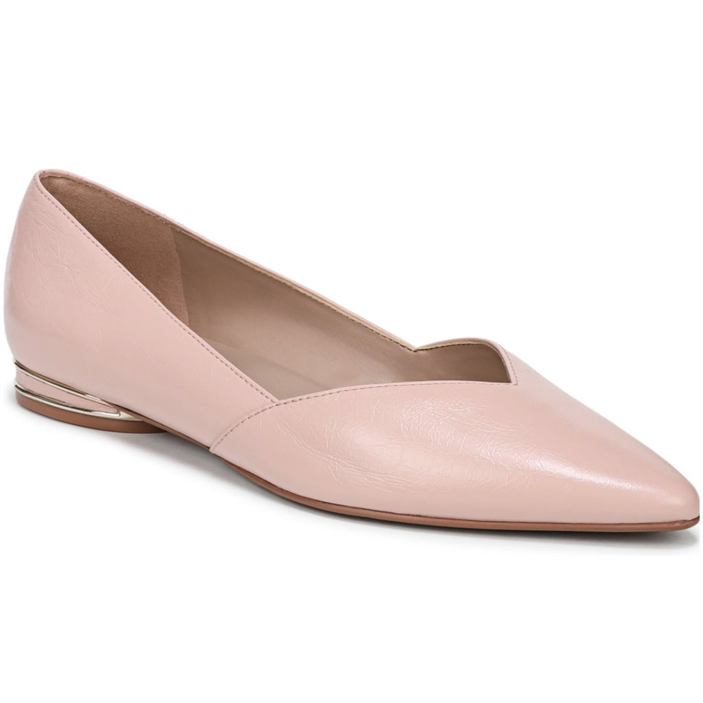 Naturalizer Womens Havana Flats Size 9.5 M EU 40.5 Pink Leather NIB