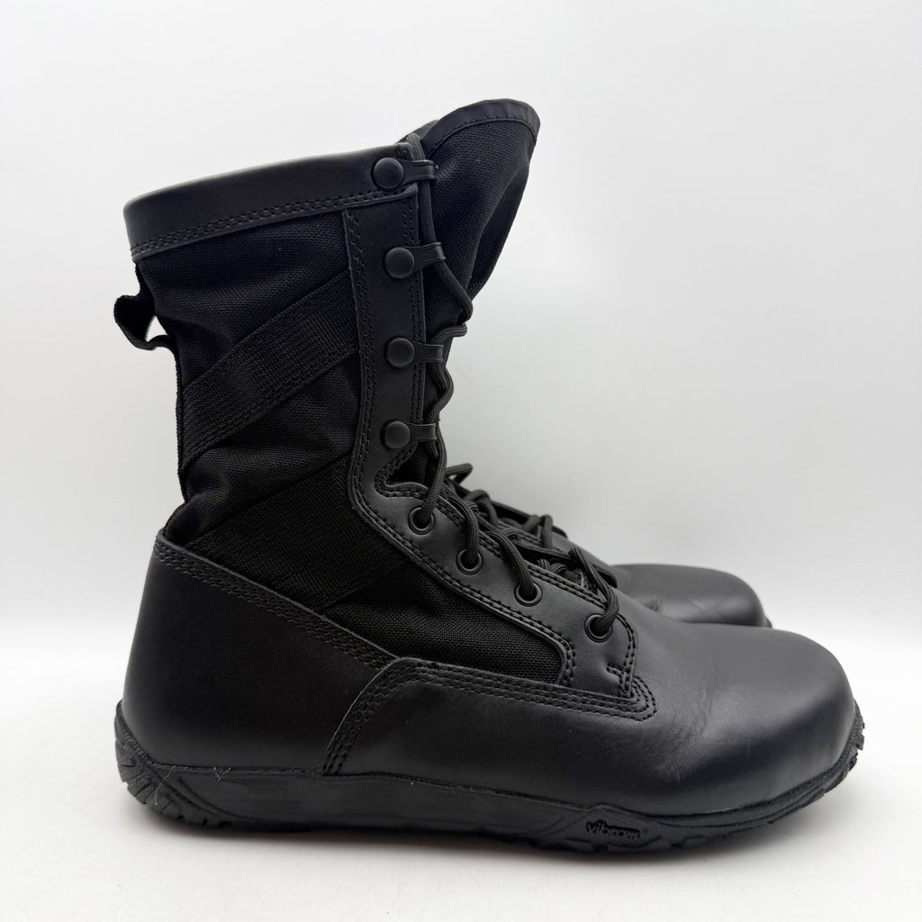 Belleville Mens 8" Mini-Mil TR102 Minimalist Boots US 9 Wide Black NWOB
