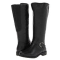 David Tate Womens Branson Knee High Boots US 12 M Black Leather NWOB