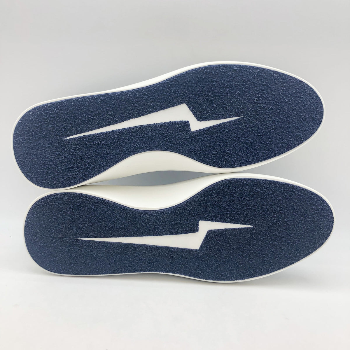 Wolf & Shepherd Womens 9 Cruise Mule Slip On Shoes Navy Blue Leather Mens 7 NIB