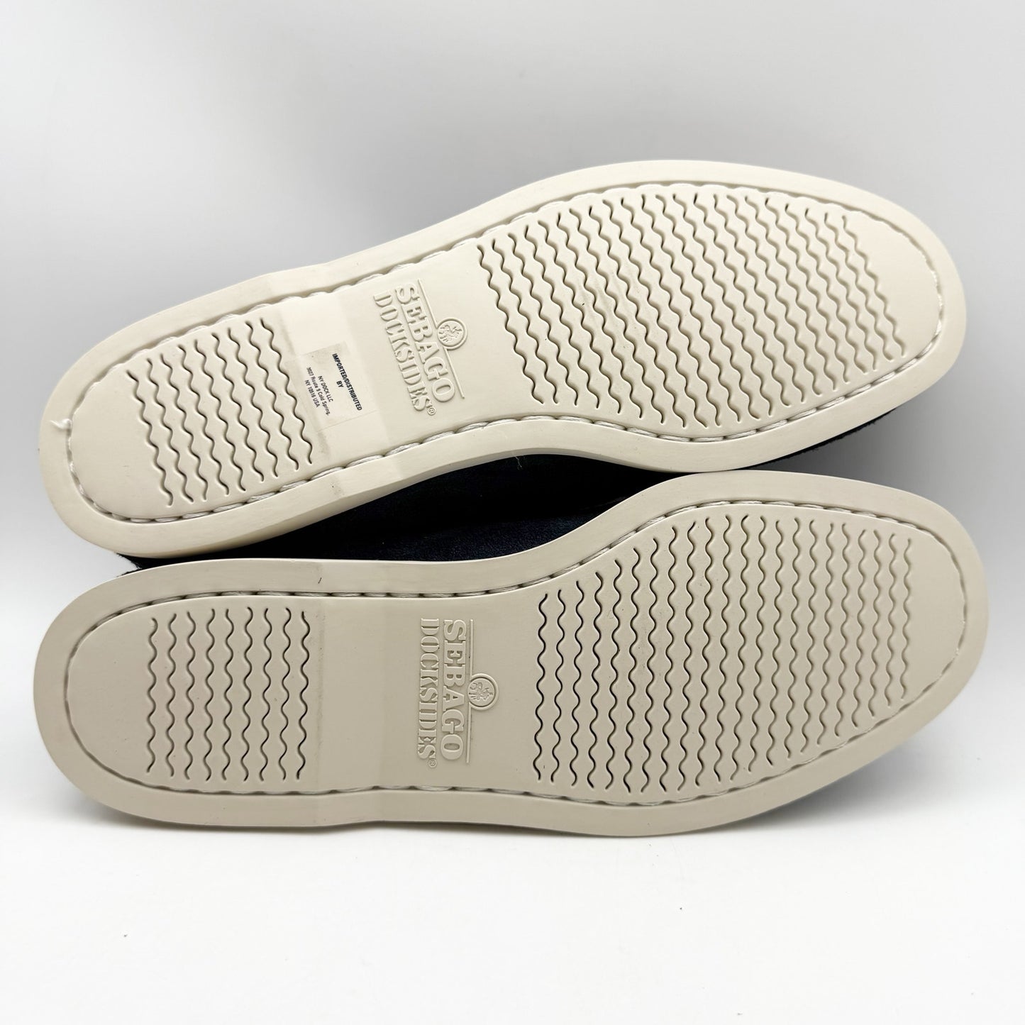 Sebago Mens Portland Roughout Loafers US 10 M Navy Suede Lace Up NWOB