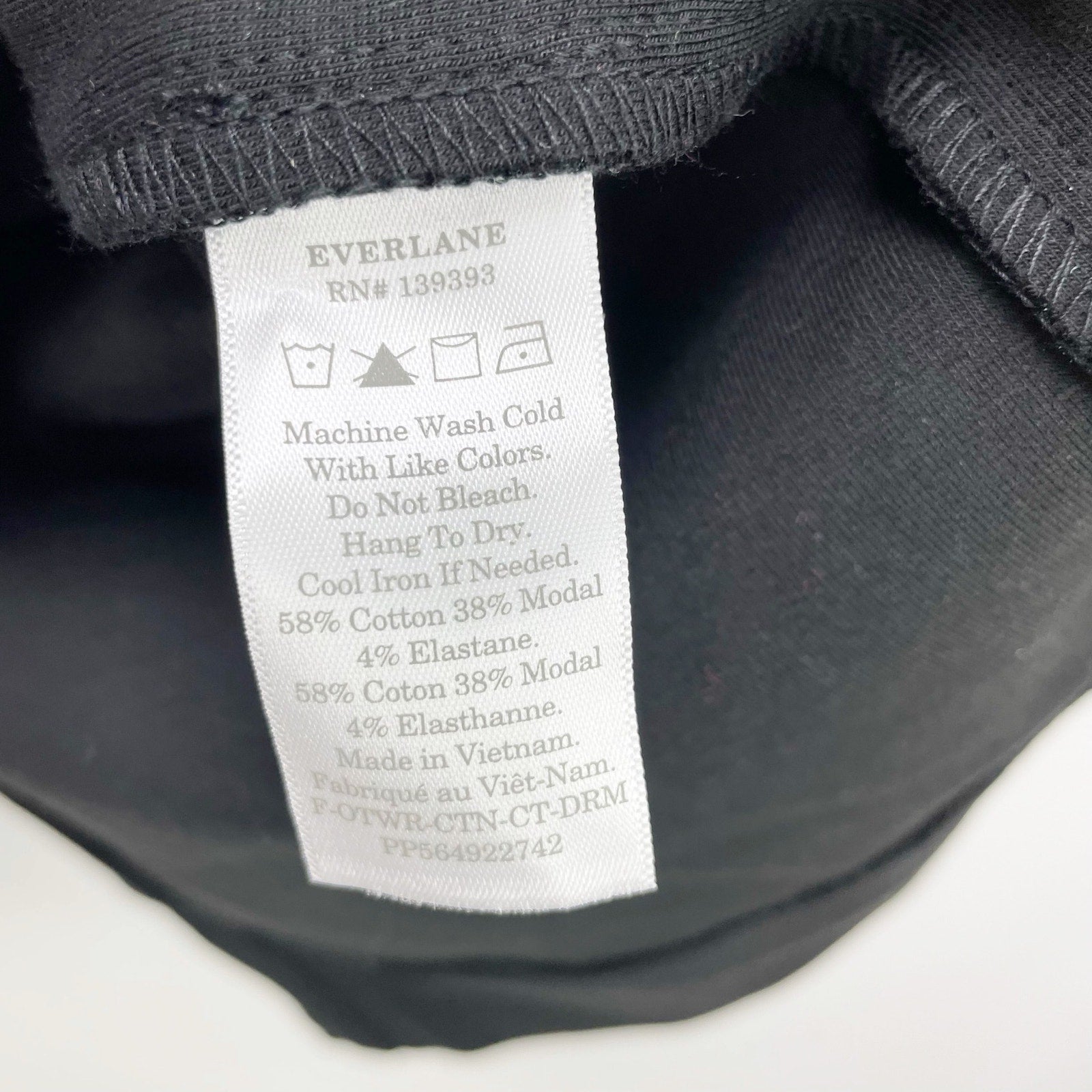 Everlane Womens The Dream Coat Small Black Overcoat Knit Long NWT