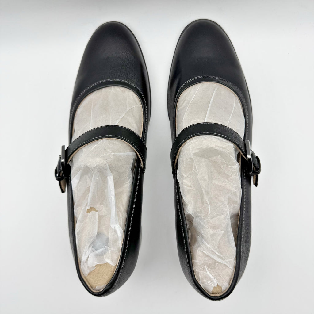 Soul Naturalizer Womens Ramona Mary Jane Flats US 9 Wide EU 40 Black NIB