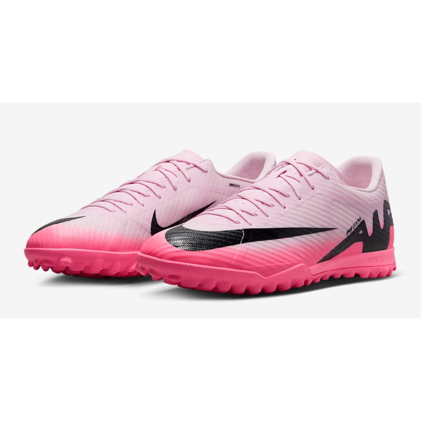Nike Mens Mercurial Vapor 15 Academy IC Soccer Cleats Size 9 Pink Black NWOB