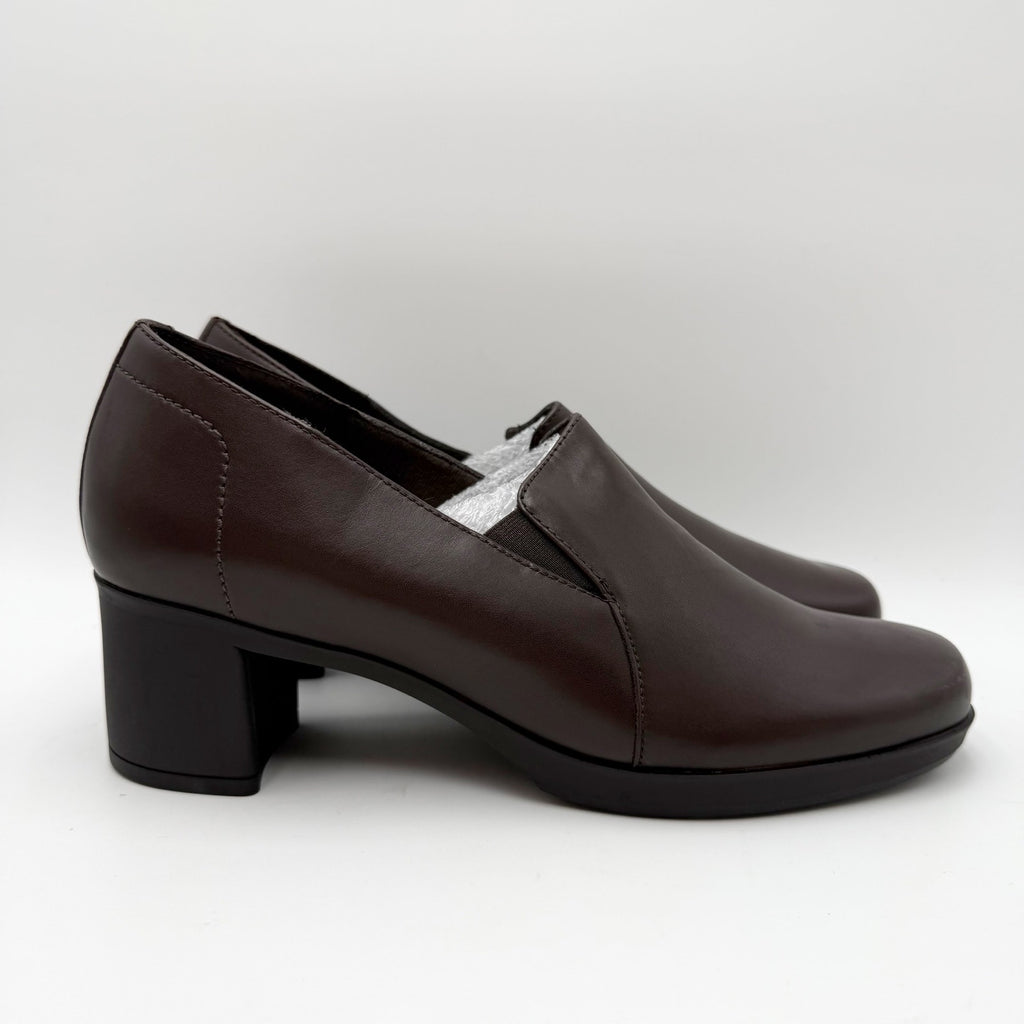Munro Womens Jemma Pumps Size 10.5 M Brown Leather NIB