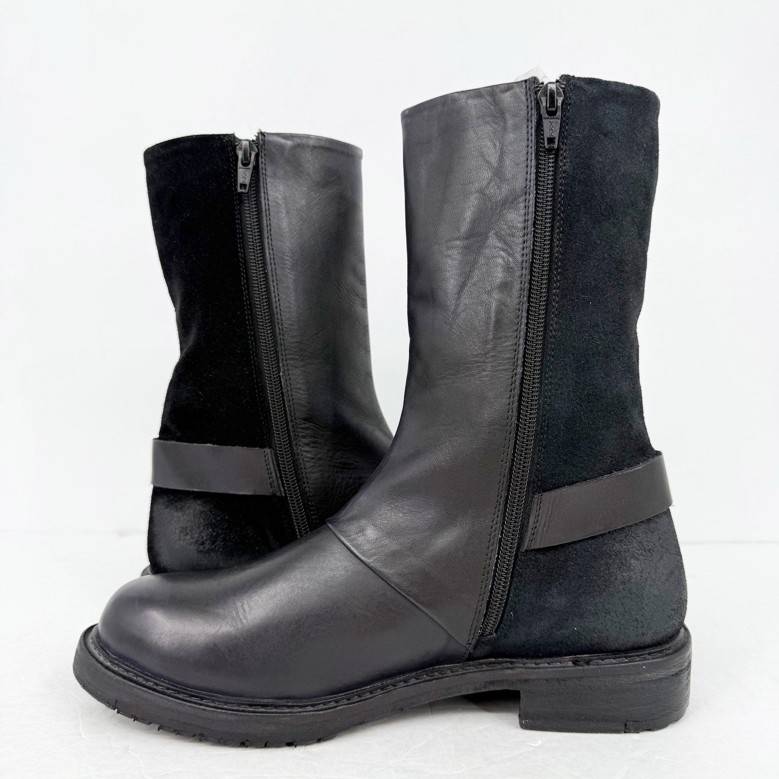 Vintage Foundry Womens Camila Bootie US 8.5 EU 39 Black Leather NIB