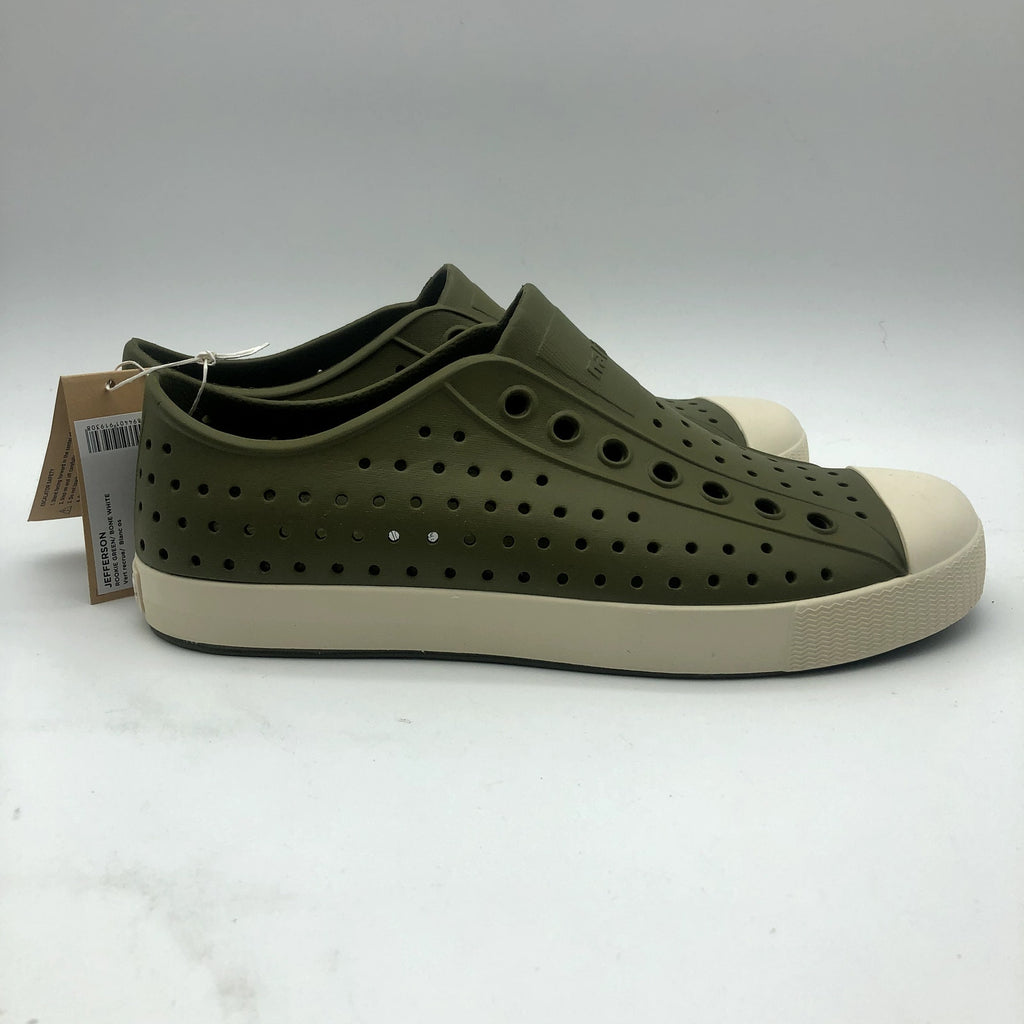 Native Men's Jefferson Slip On Shoes Size 13 Rookie Green EVA Waterproof NIB
