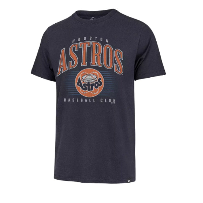 47 BRAND Men's Houston Astros Baseball Club Franklin Tee Small Atlas Blue NWT
