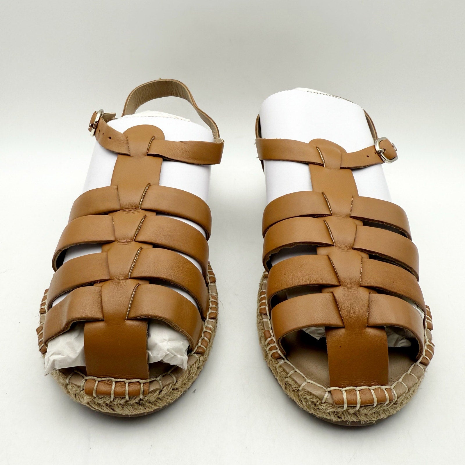 Sam Edelman Kids Kora Sandals US 2 M EU 33.5 Brown Leather NIB