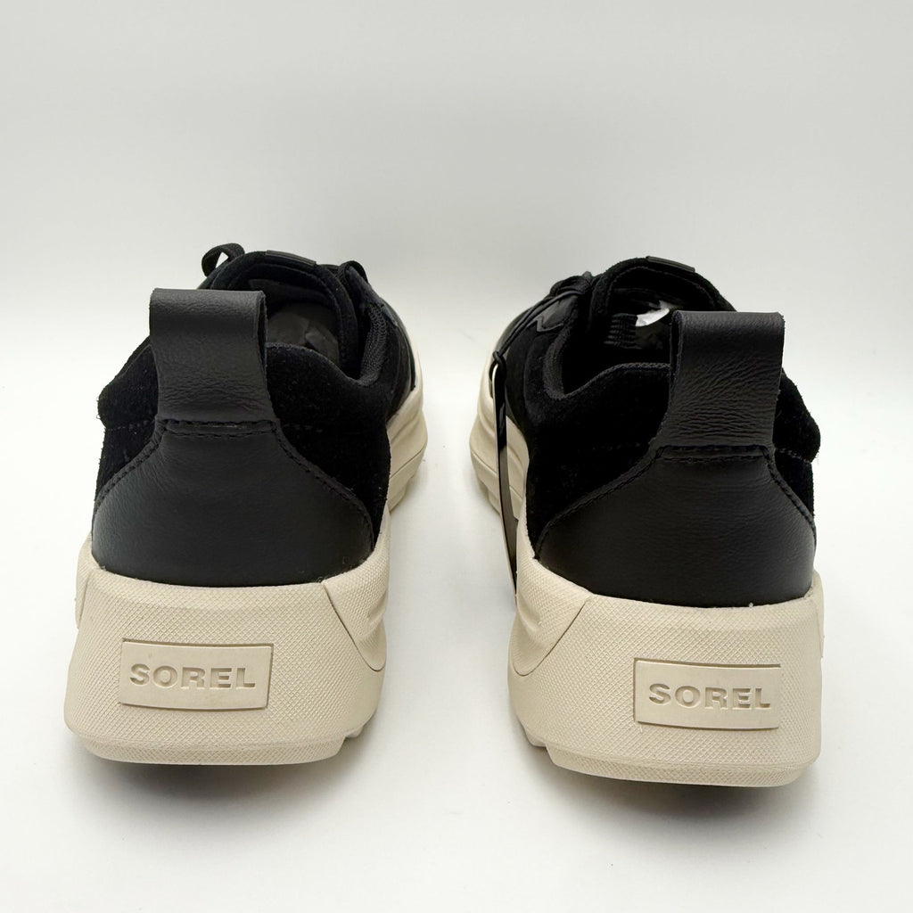 Sorel Womens Ona 503 Everyday Low Sneakers US 10.5 Black Leather Waterproof NIB