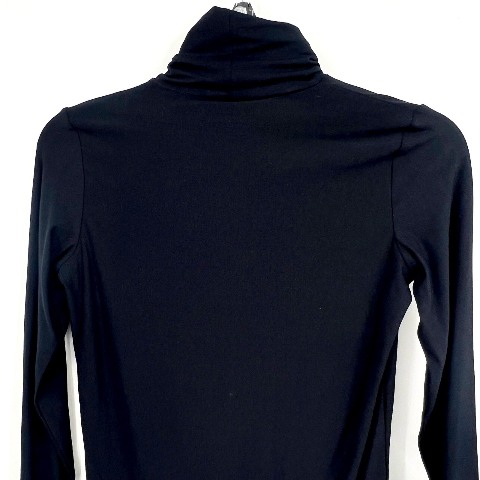 COMMANDO Women's Butter Turtleneck Bodysuit Small Black Long Sleeve NWT